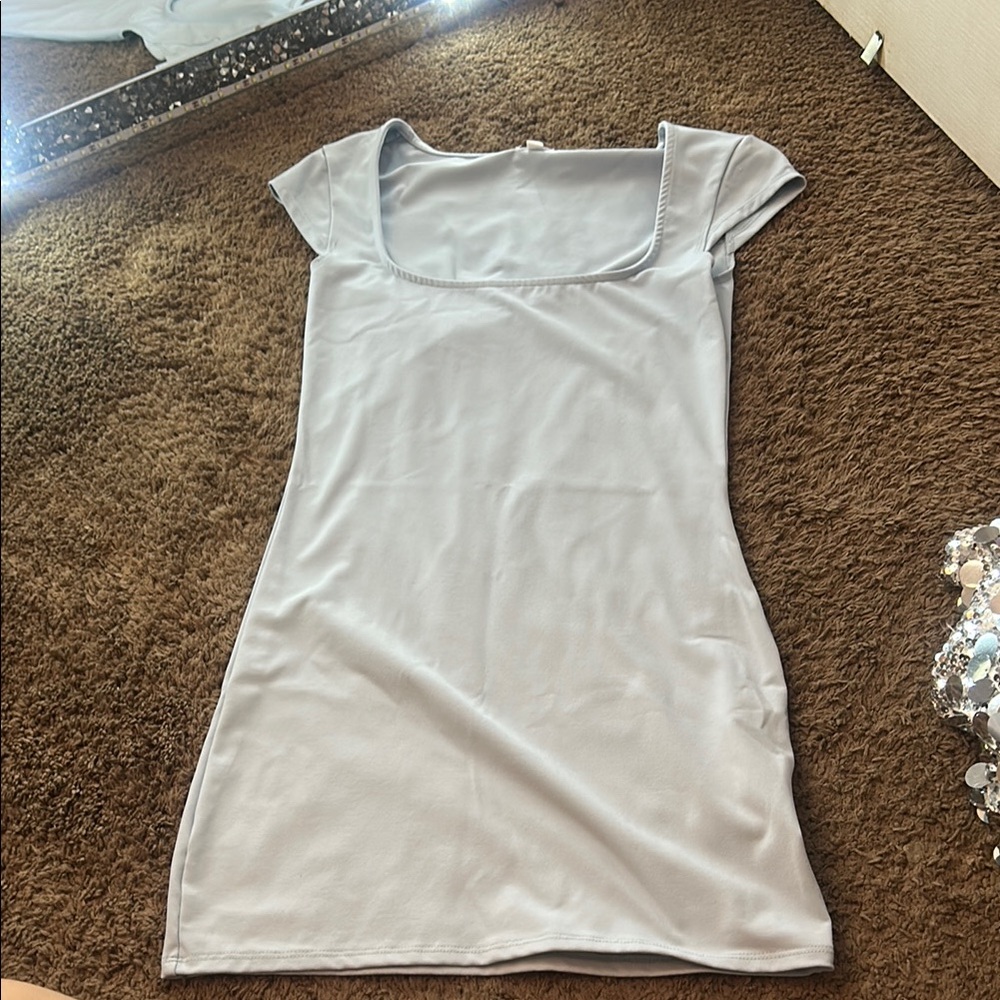 Garage White Fitted Cap Sleeve Blouse